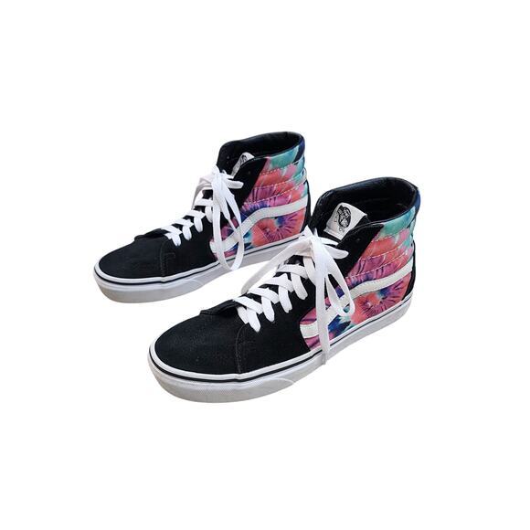 Vans Sk8-Hi Tie Die High Tops Womens 8.5/ Mens 6.5 - Picture 1 of 8